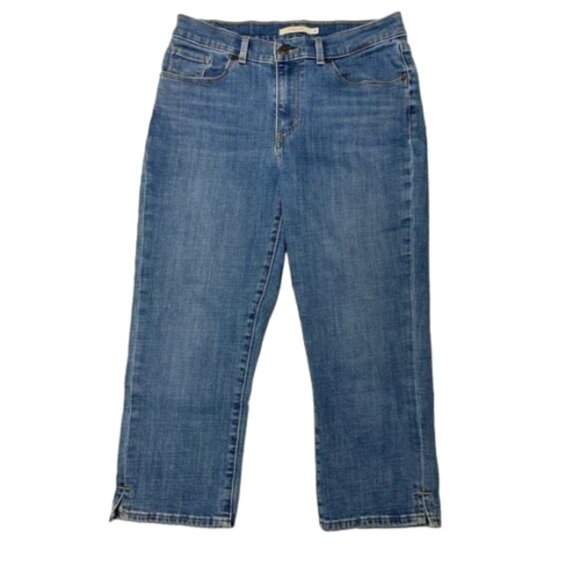 Levi's Denim - Levi’s Capri Cropped Medium Wash Classic Jeans Size 8 #0756